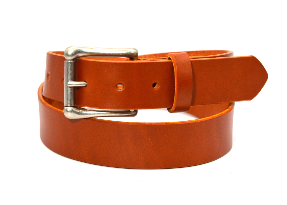 Chestnut English Bridle Leather Belt