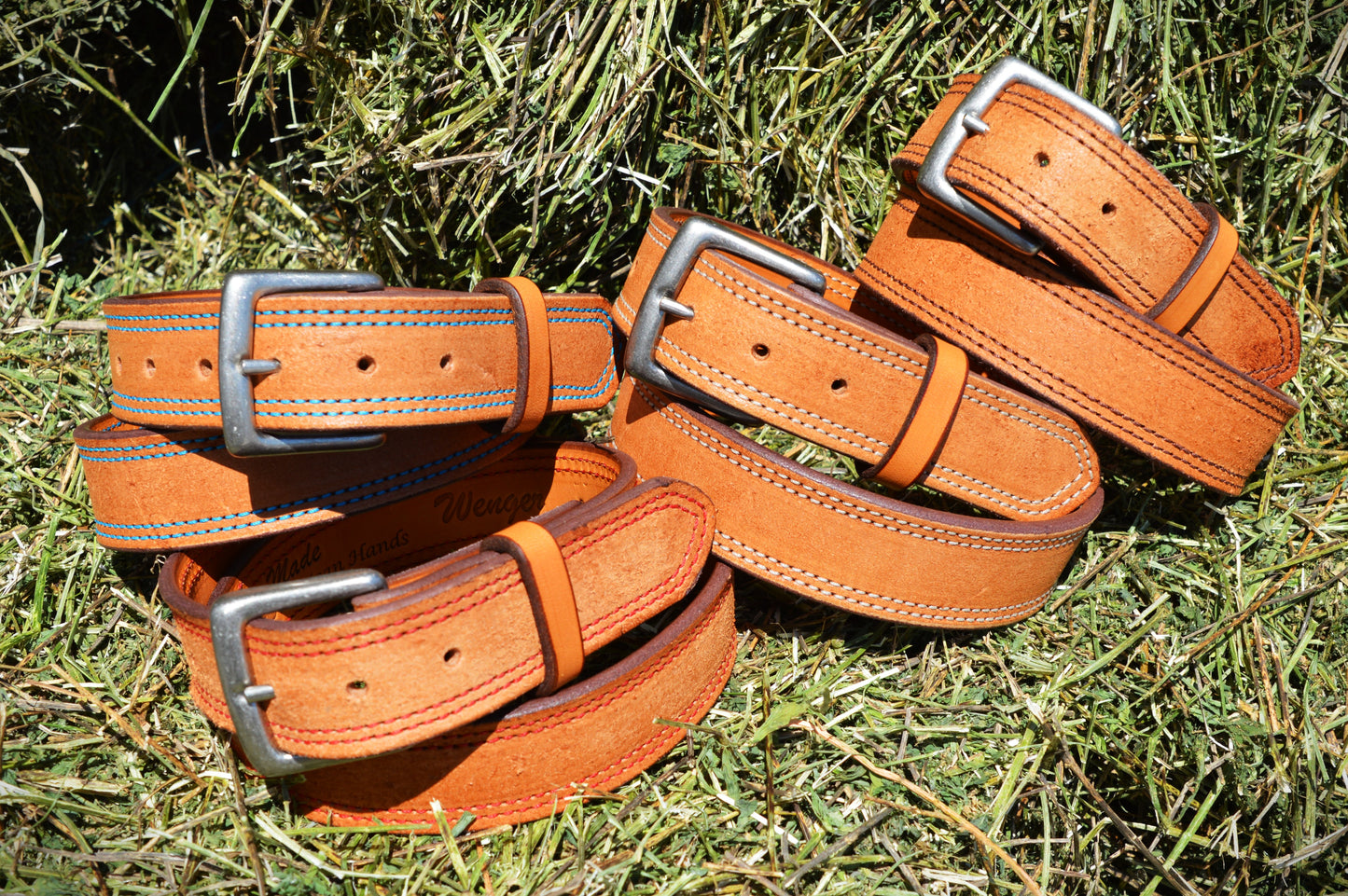 
                  
                    Leather Carry Belt | Wenger Belt | USA Made
                  
                