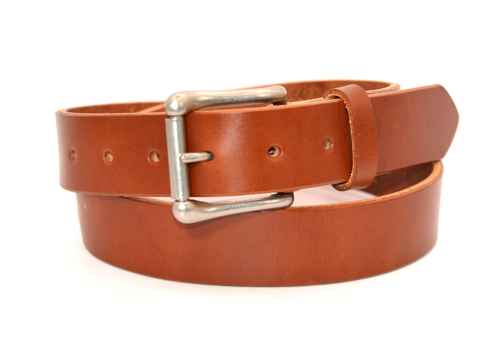 Medium Brown English Bridle Leather Belt