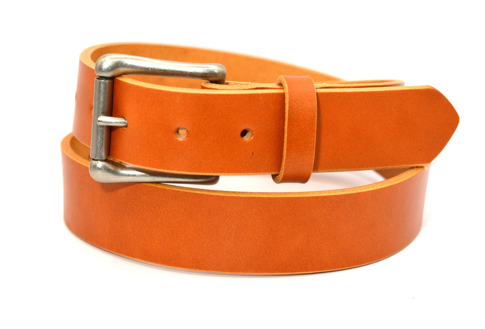 Tan English Bridle Leather Belt