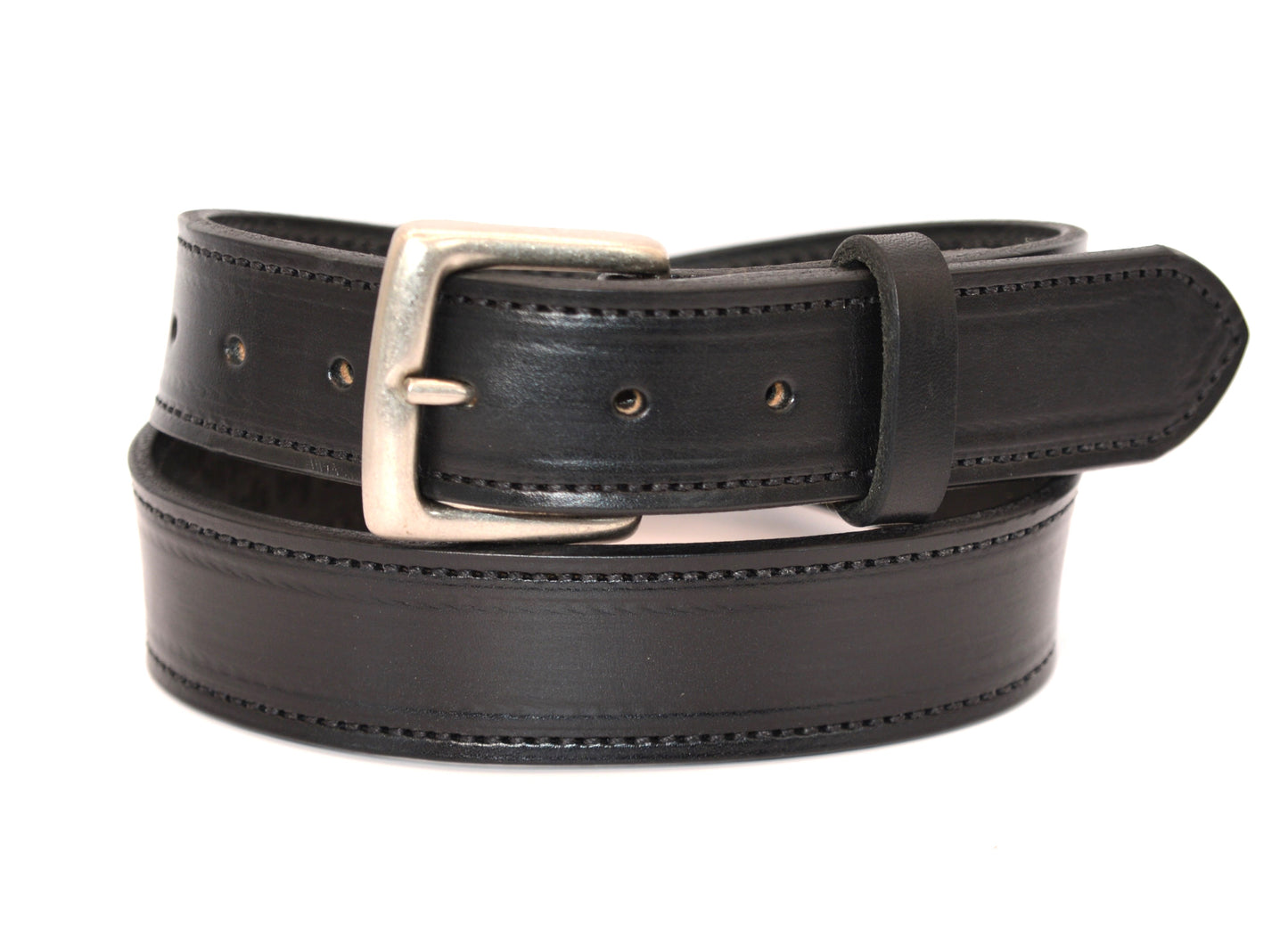 
                  
                    Black Leather Work  Belt - Stitched
                  
                